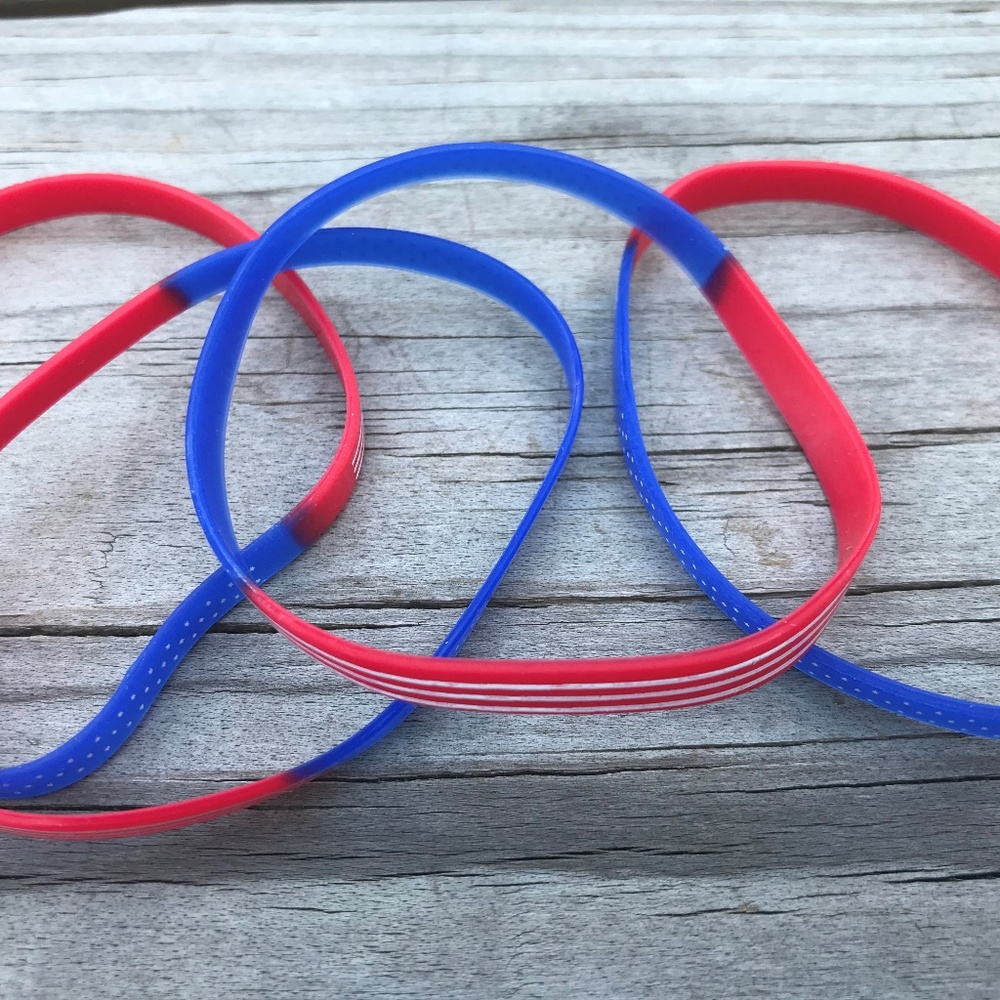 US Flag Bracelet Patriot Unisex Bracelet Silicon
